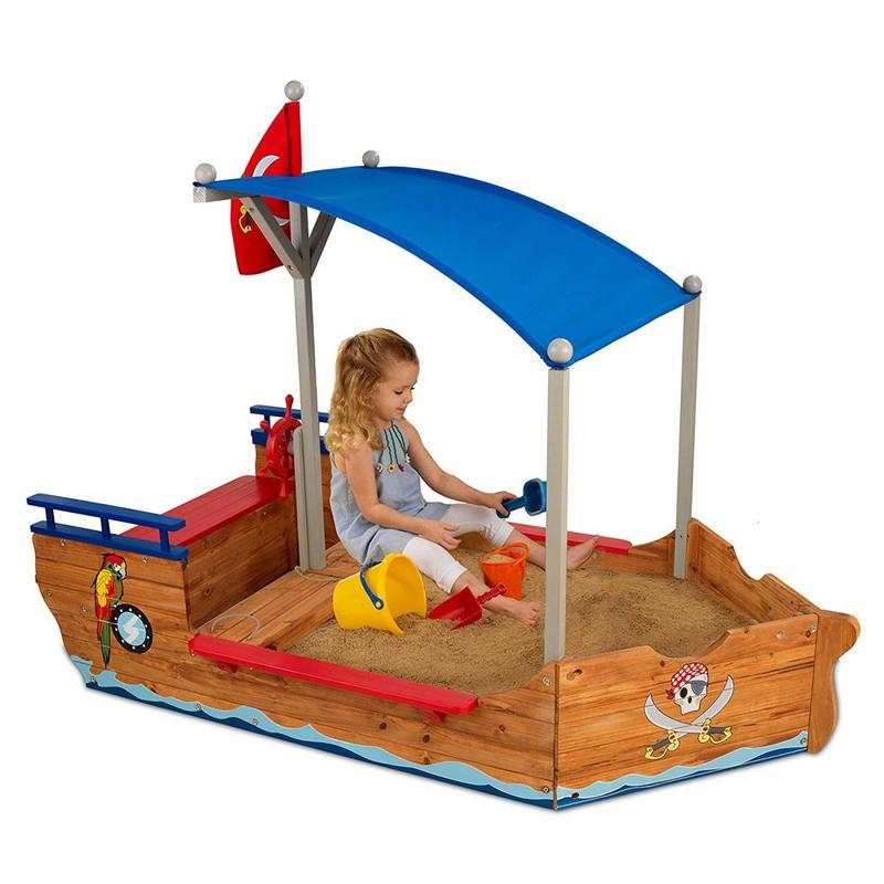 Bac à sable Bateau de pirate
