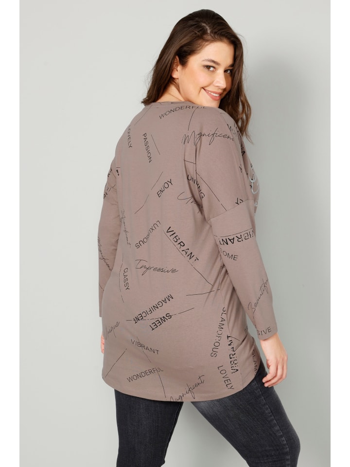 Angel of Style Longsleeve in taupe günstig kaufen