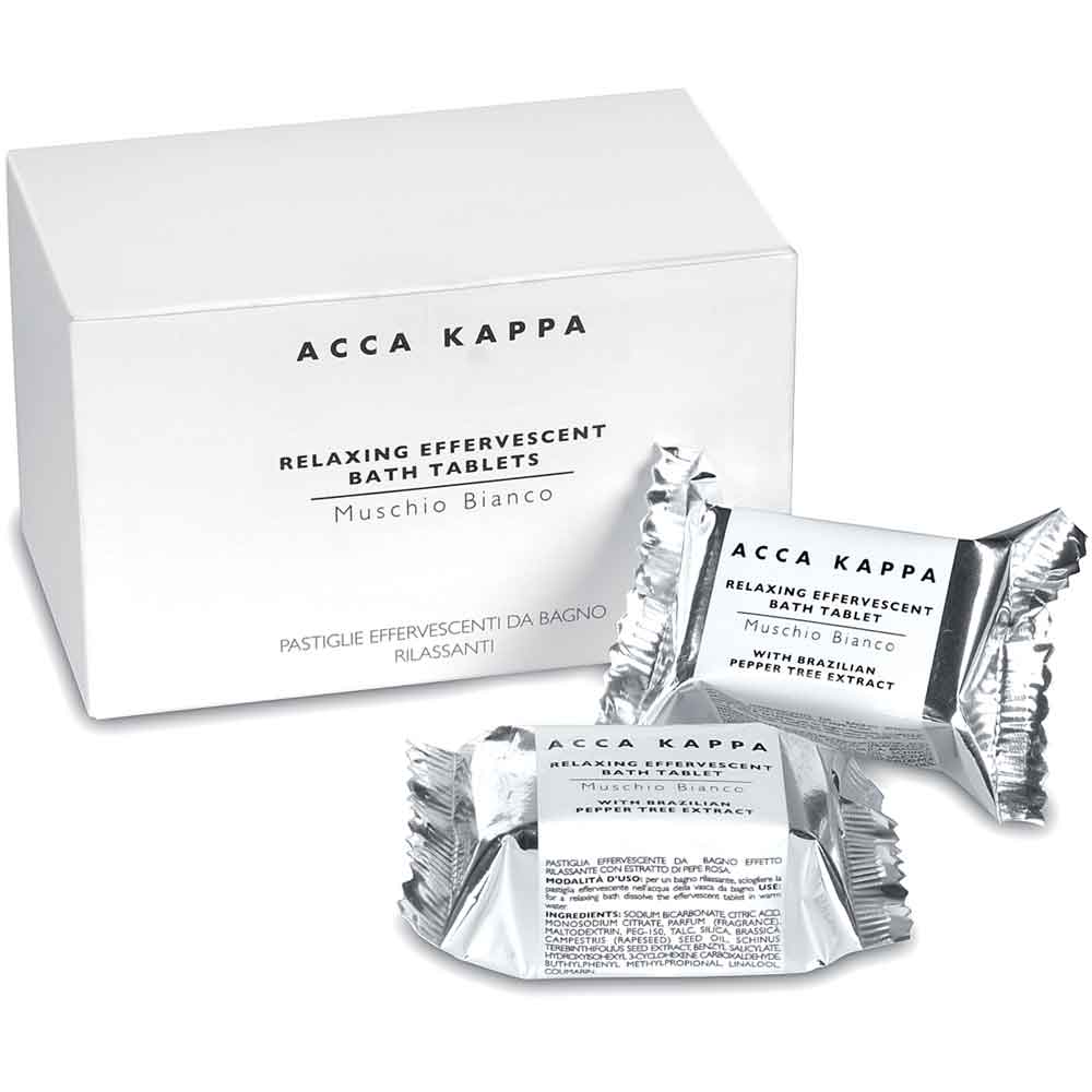 Acca Kappa White Moss Badetabletten 6 x 28 g