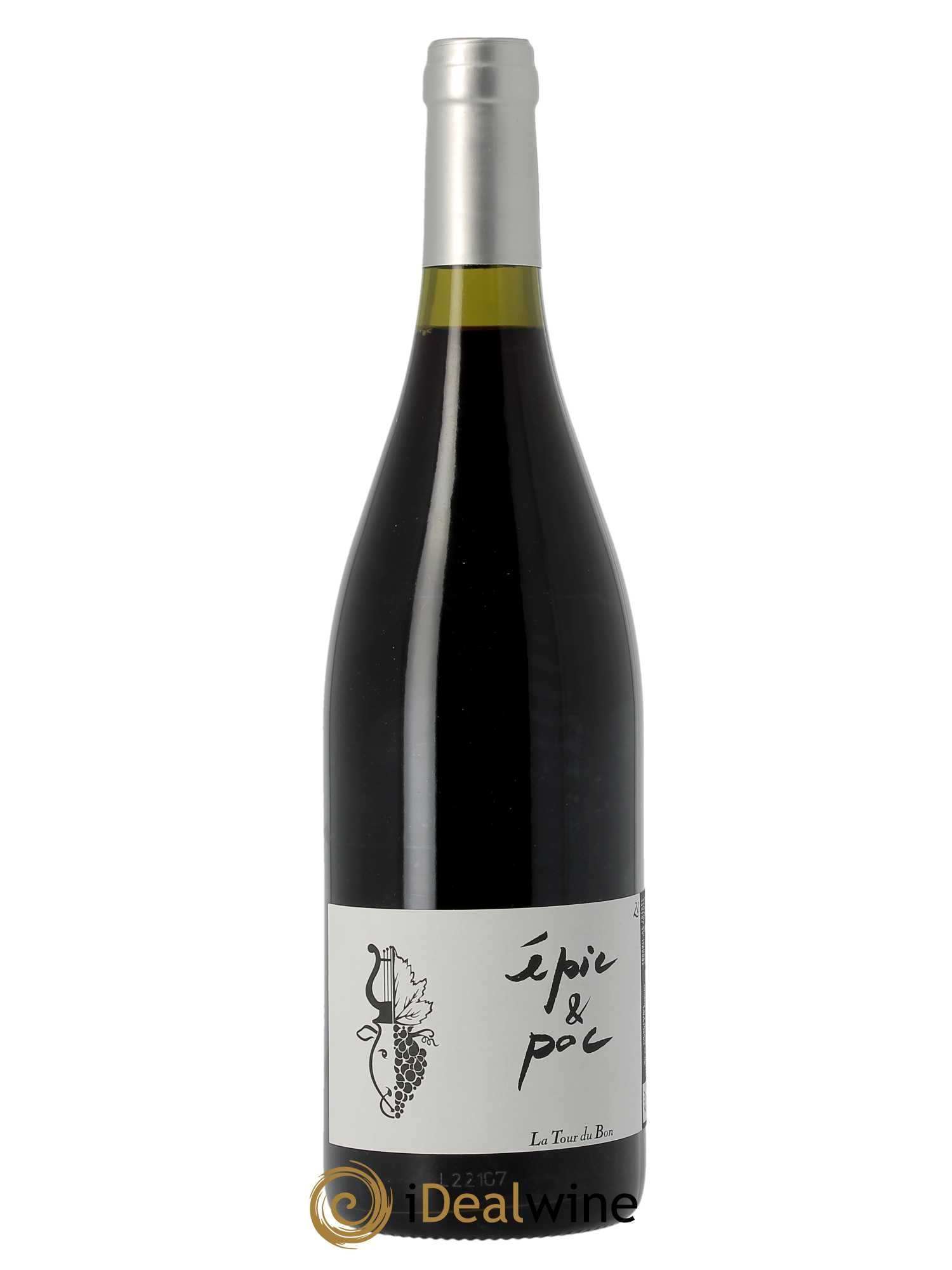 Vin de France La Tour du Bon Epic et poc Agnès Henry  2021 - Lot de 1 Bouteille