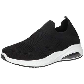 Studio London Slip On Sneaker in schwarz