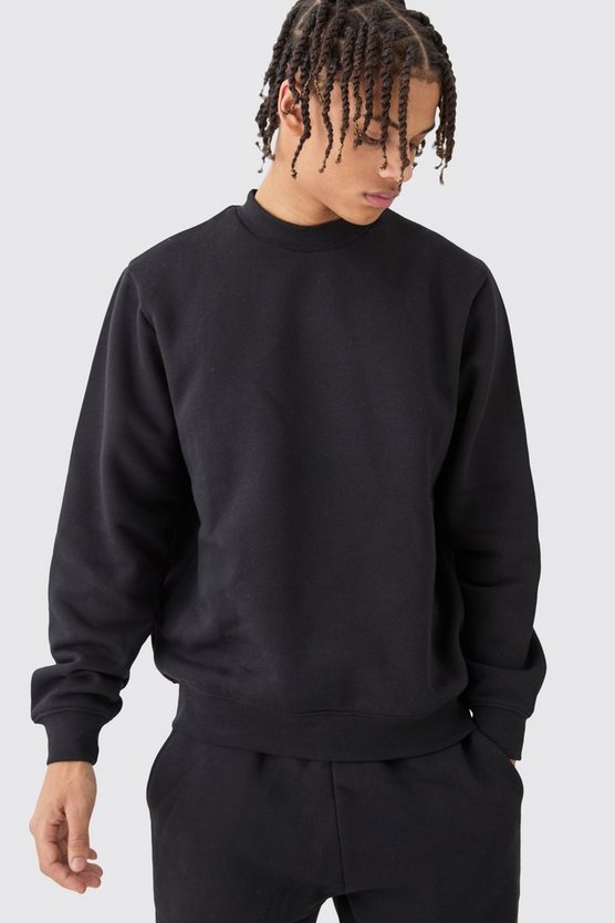 Sweatshirt-Trainingsanzug mit geteiltem Saum