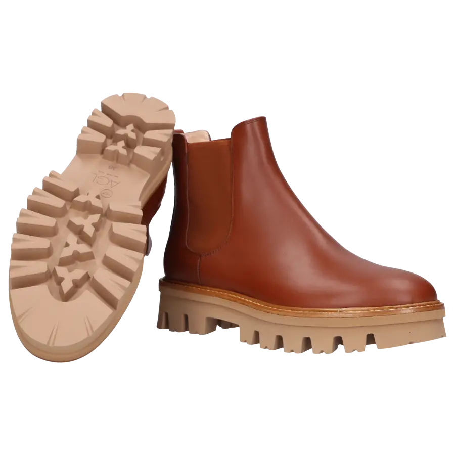 AGL Attilio Giusti Leombruni - Chelsea Boots NATALIA CHELSEA Nappaleder - braun