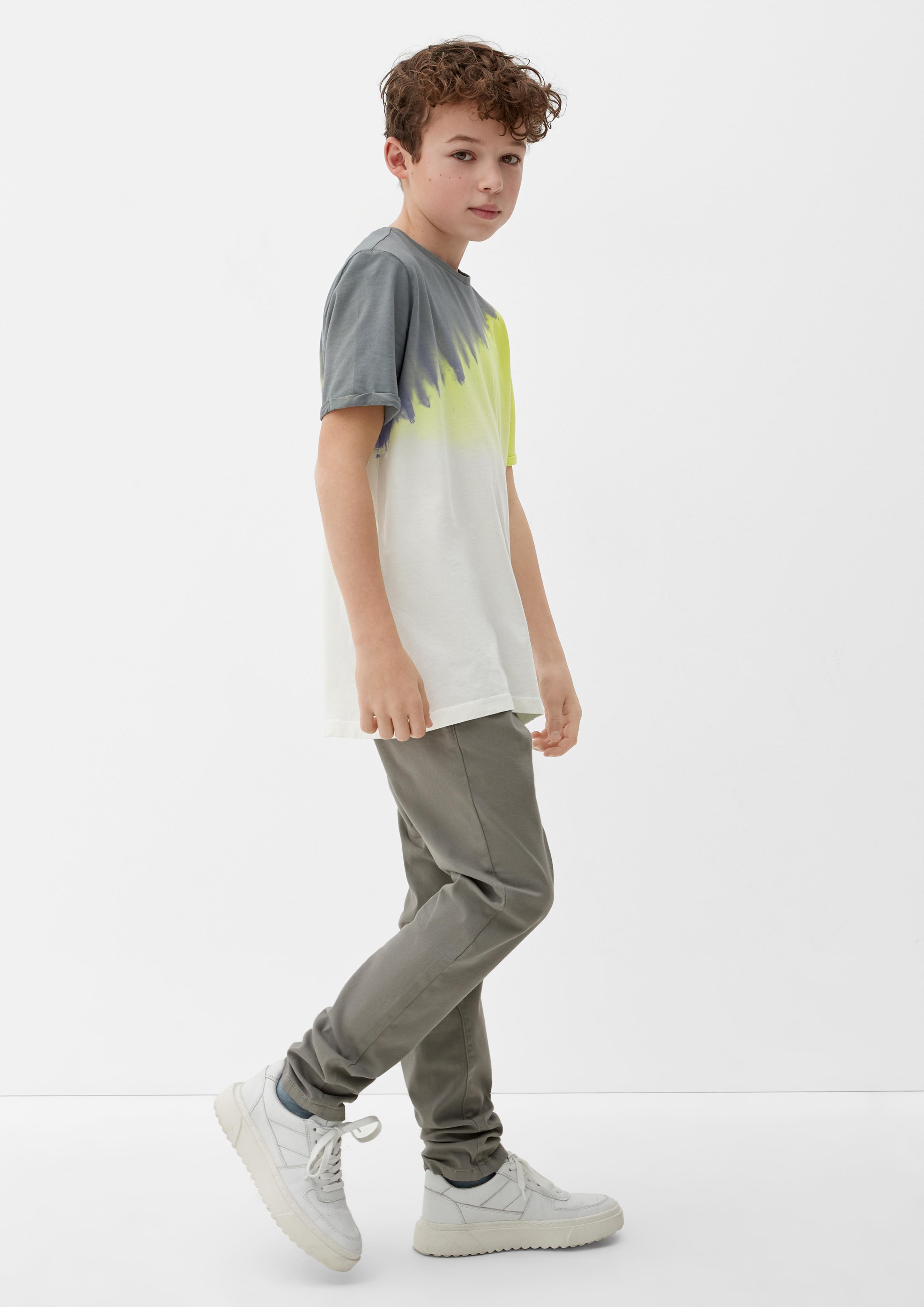 T-Shirt mit Dip Dye  2128287-9255
