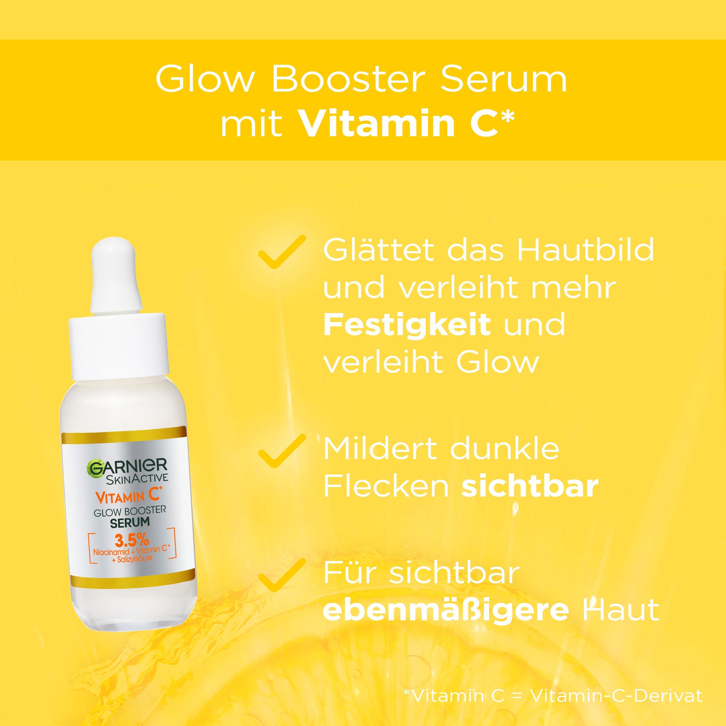 GARNIER Gesichtspflege-Set Vitamin C & BB Cream Set, 4-tlg.
