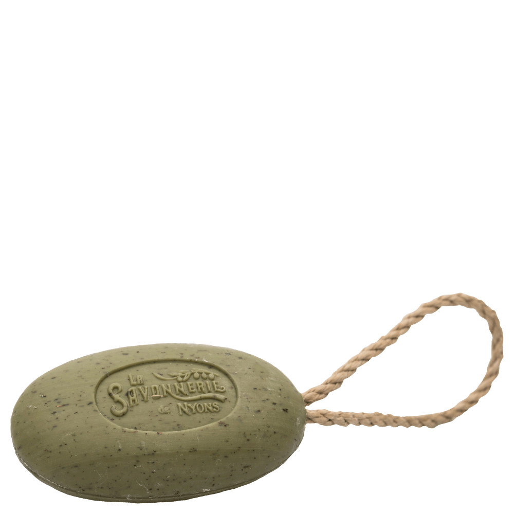 La savonnerie de nyons Savon 220g aux Noyaux d'Olive à la Corde Savon