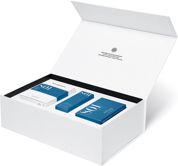 BON PARFUMEUR Gift Box 801 --- 30Ml Edp, 30Ml Hand Cream, 200G Soap Duftset