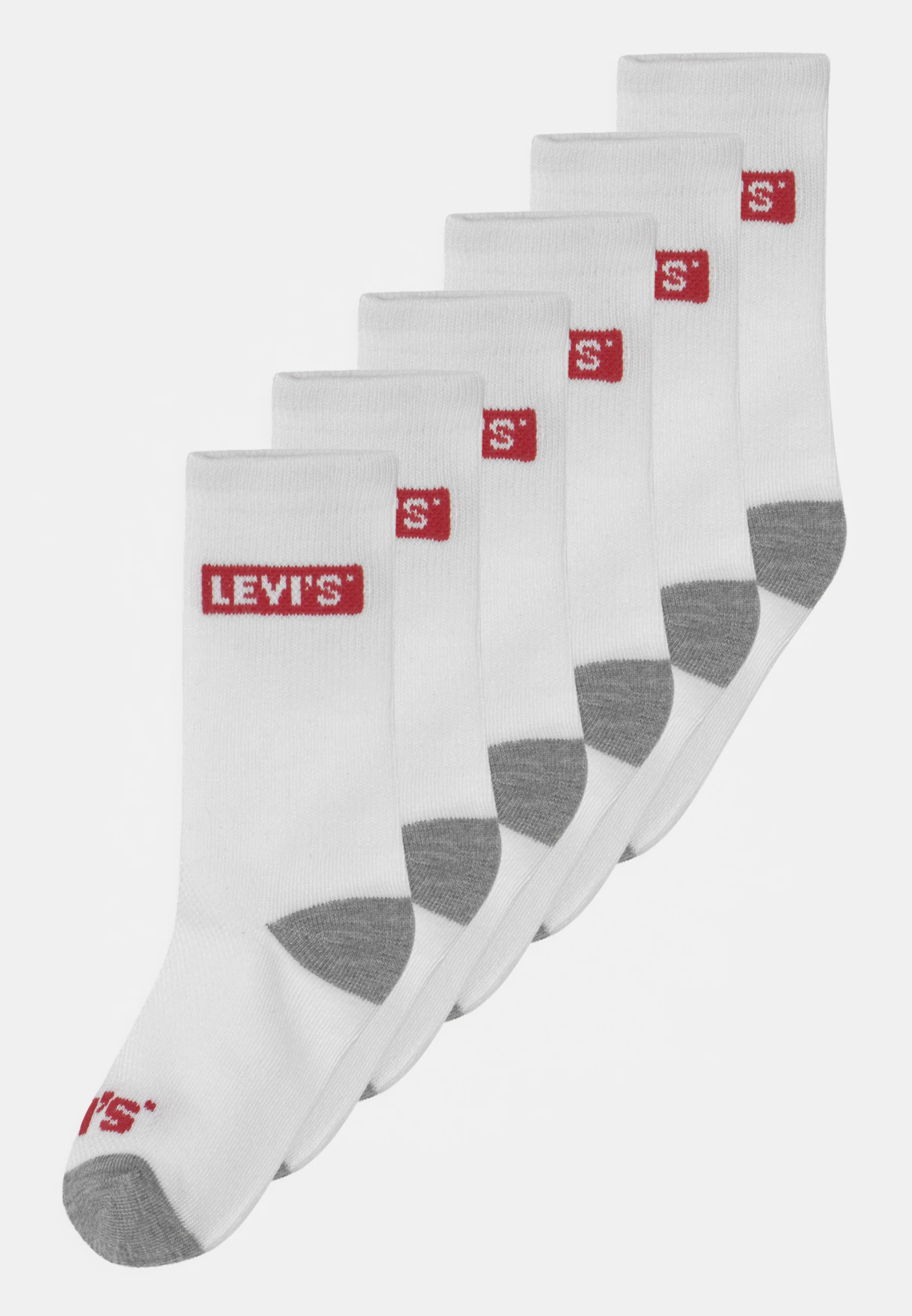 Levi's® HIGH CUT PACK DE 6 UNISEX - Calcetines
