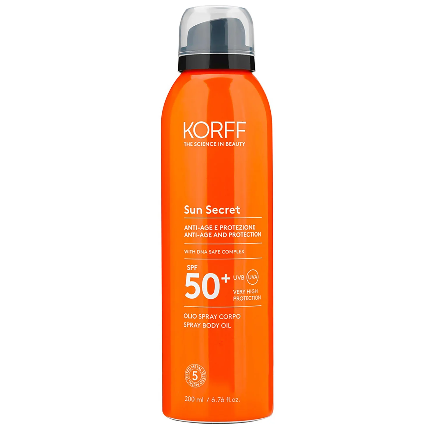 Sun Care Sun Secret Dry Touch sprej ulje SPF50+ - Ulje za tijelo s visokom zaštitom od sunca.