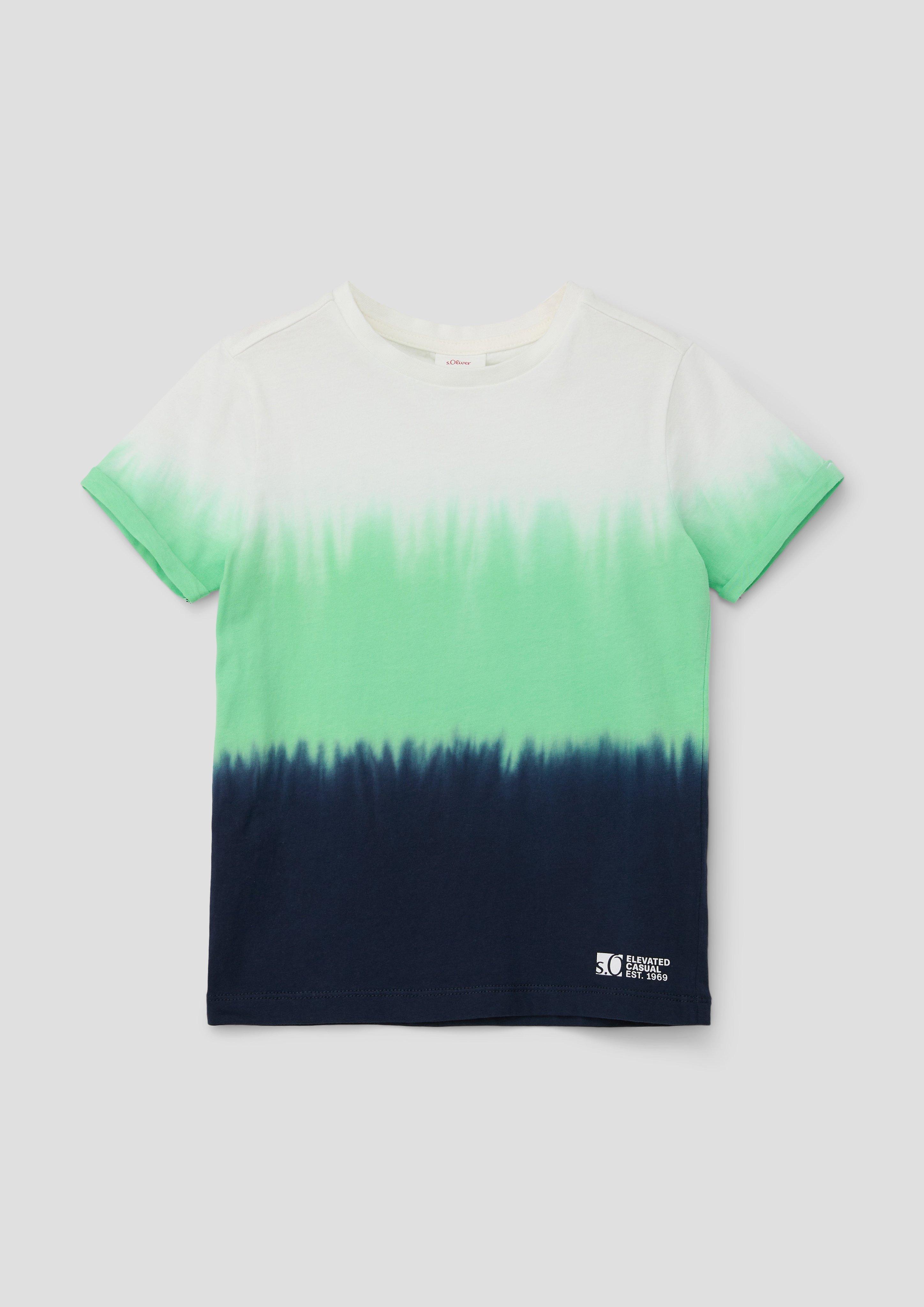 T-Shirt mit Dip Dye  2147738-5952