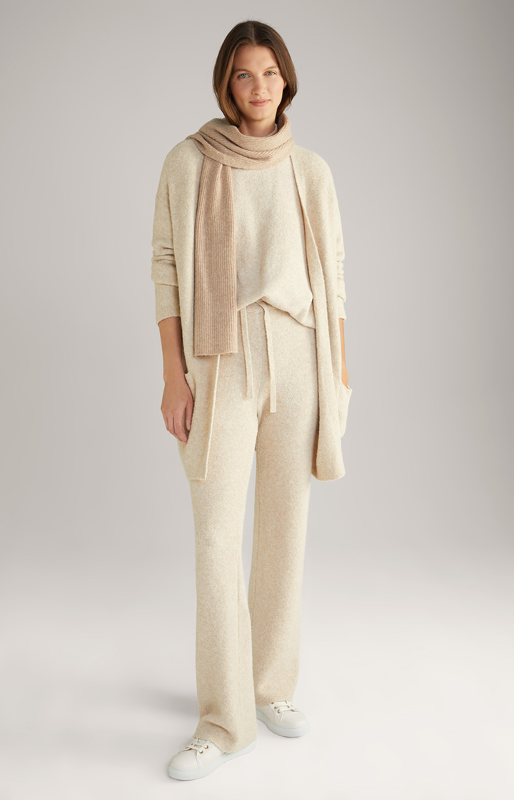 Strickhose in Beige