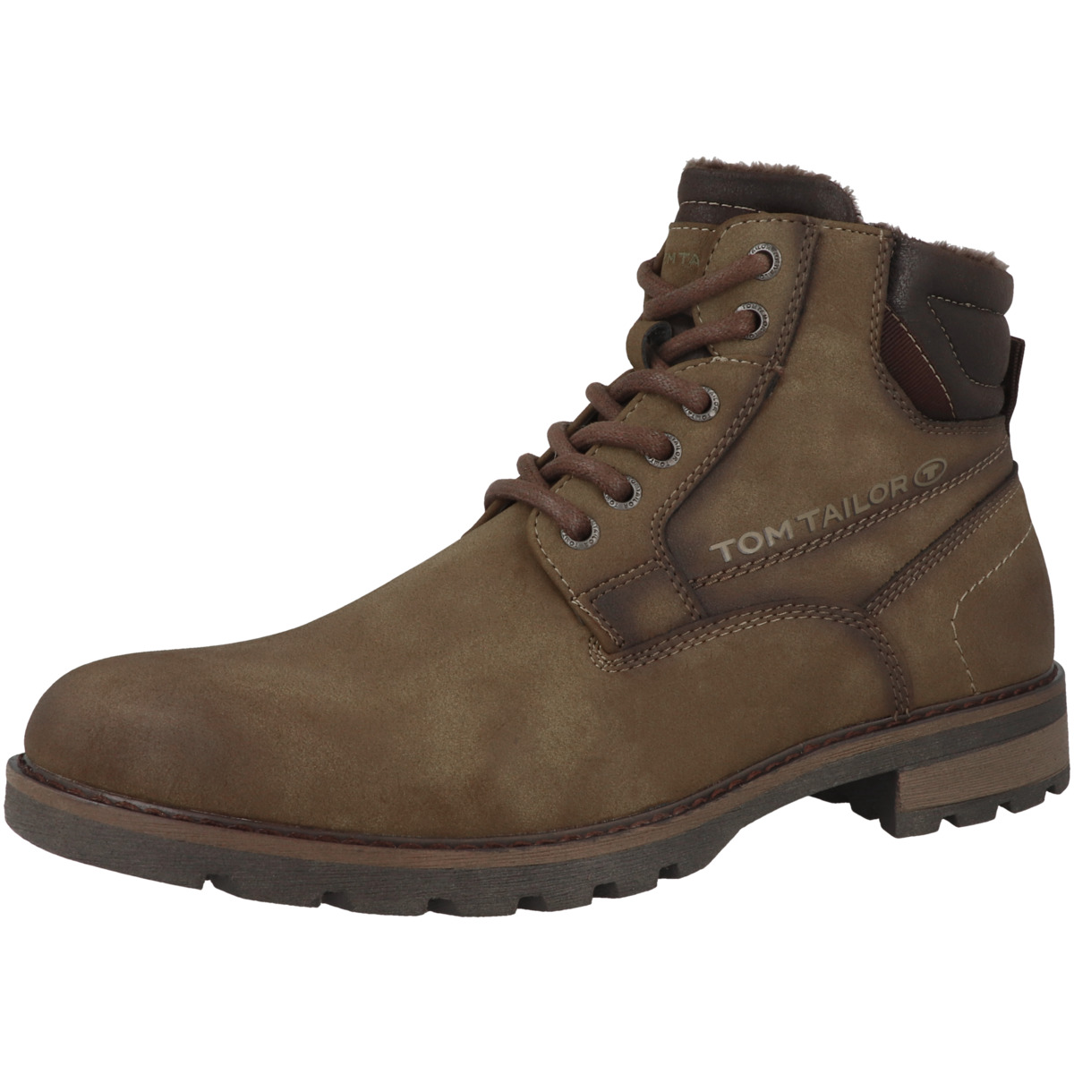 Tom Tailor 4280150003 Schnürboots braun