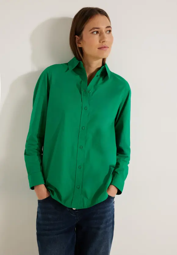 CECIL Lange Bluse aus Baumwolle