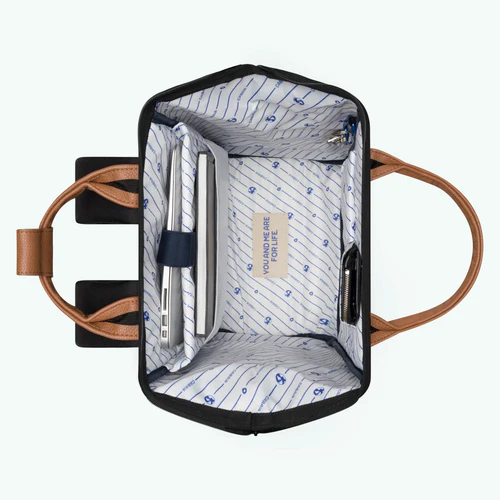 Adventurer Large Cologne Black Backpack