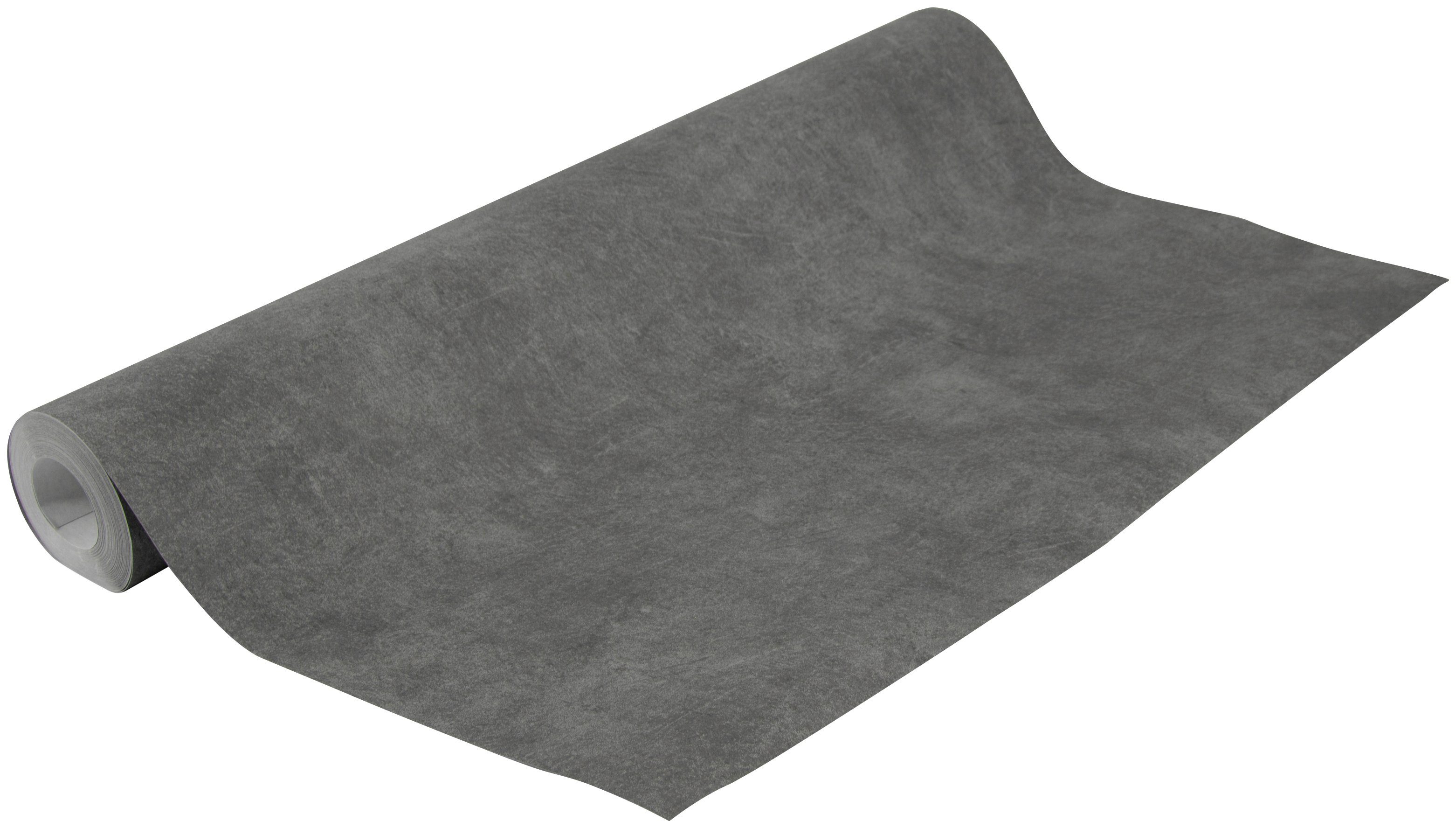 Superfresco Easy Vliestapete Beton, Steinoptik, (1 St), Dunkelgrau - 10mx53cm