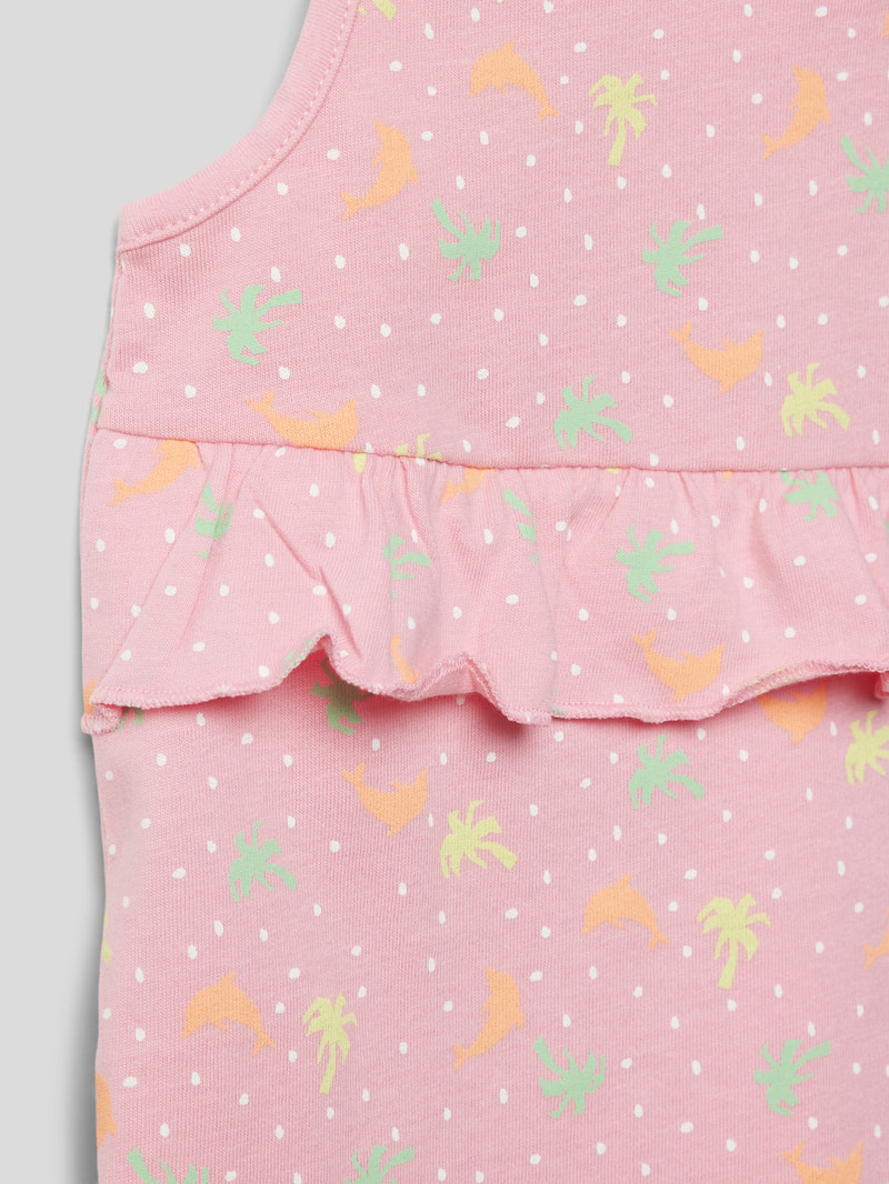 Trägertop mit Allover-Muster in rosa