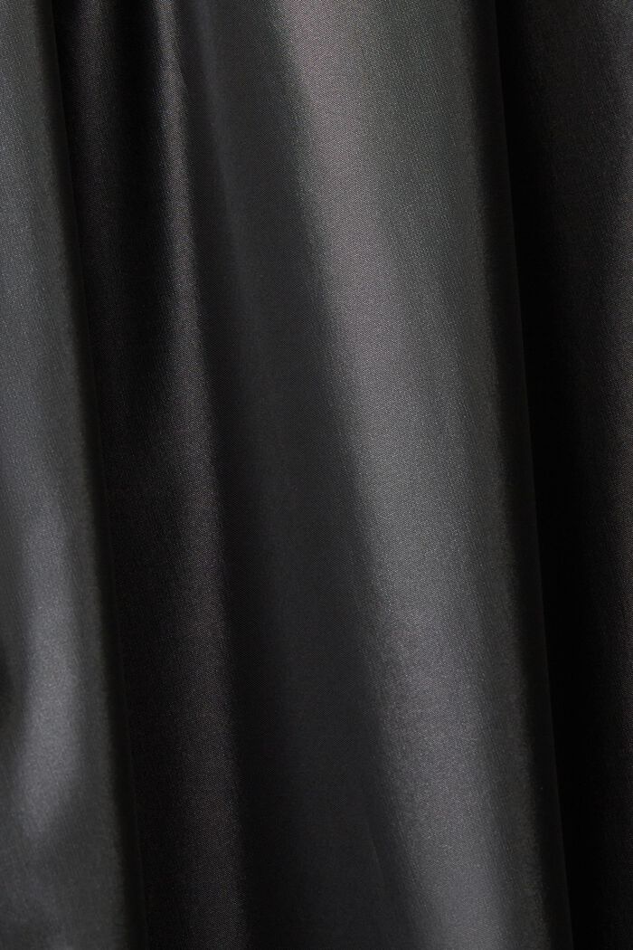 Kapuzen-Parka im Metallic-Look