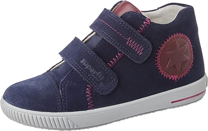 SUPERFIT Mädchen Sneaker blau