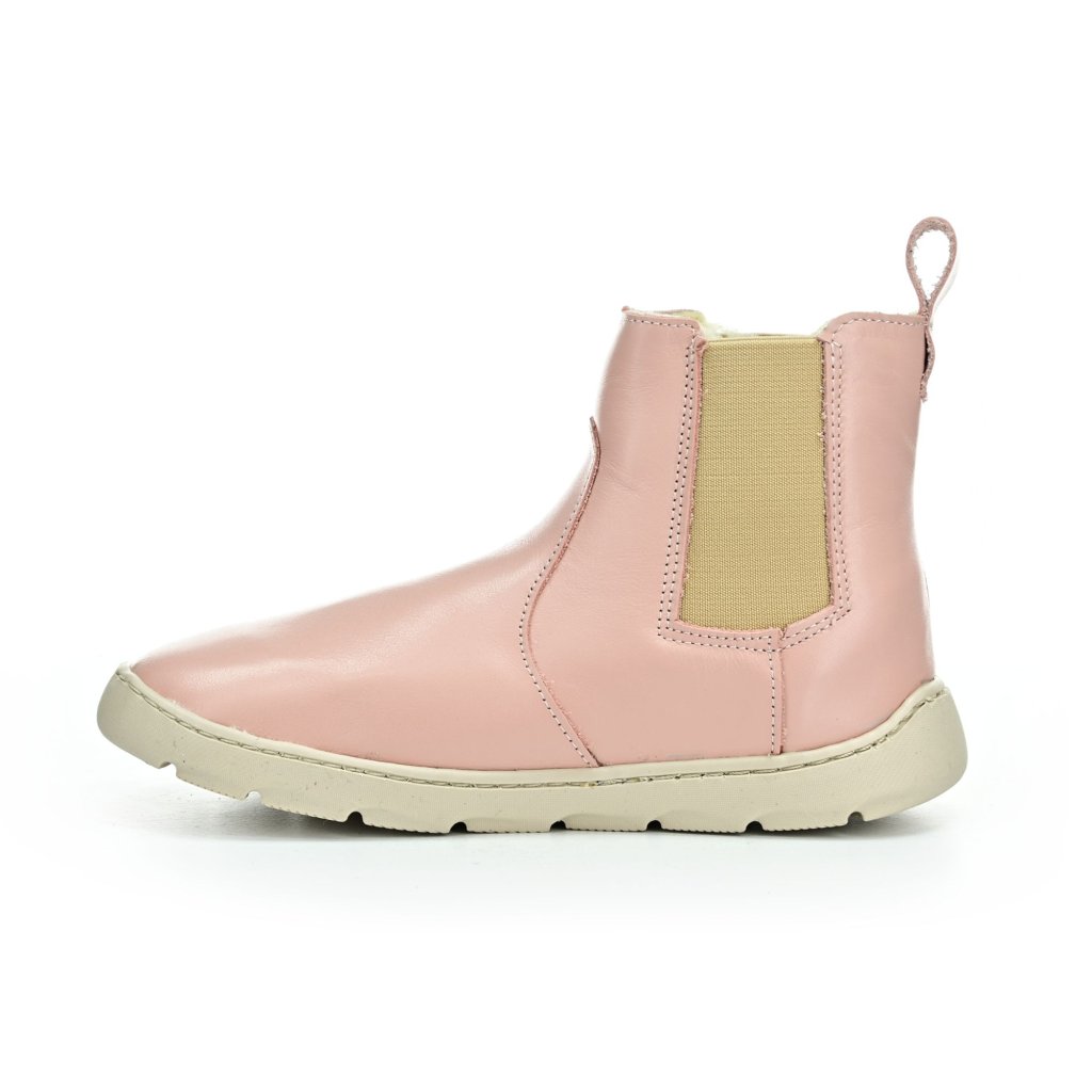 Pegres SBF58W rosa Chelsea Winterbarfußschuhe