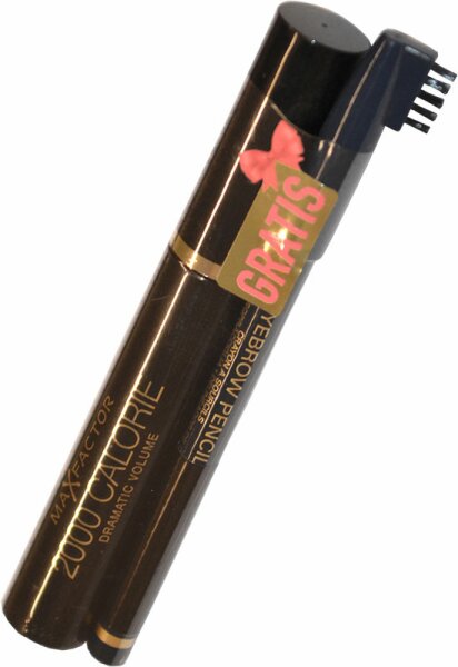 Max Factor 2000 Calorie Mascara + gratis Eyebrow Pencil Mascara