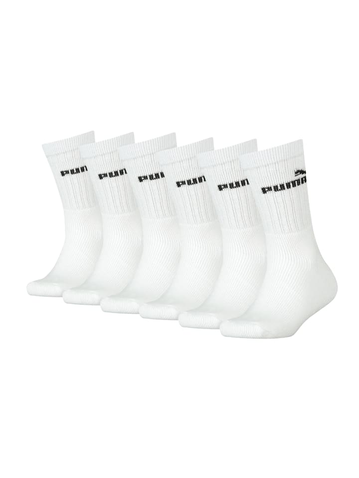 Puma Socken PUMA JUNIOR CREW 6P in White günstig kaufen