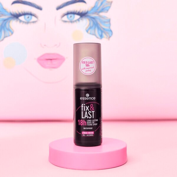 Essence Fix & Last 18H dolgoobstojen fiksirni sprej za ličila 50 ml