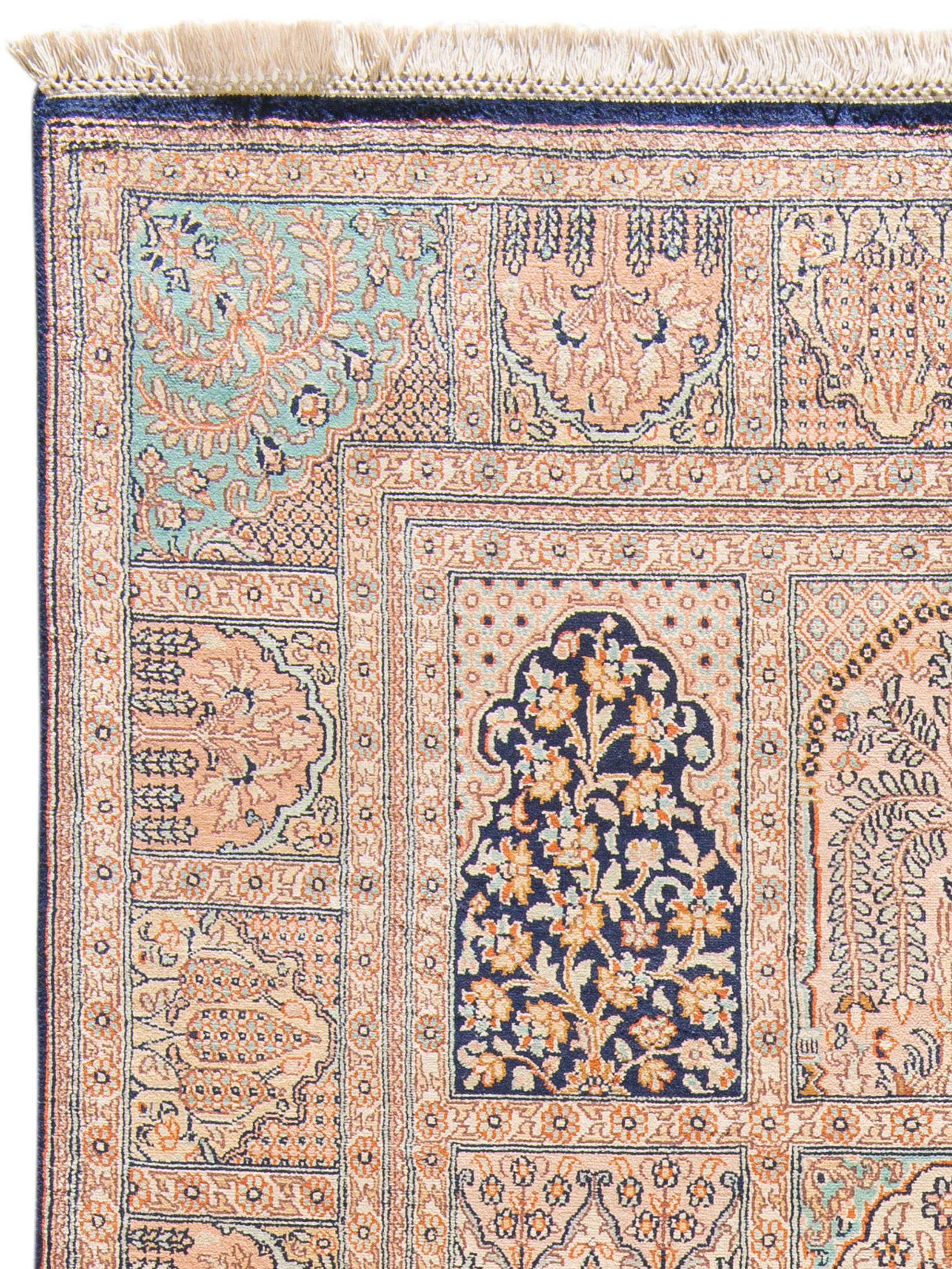 Kaschmir Seide 16/16 ca. 168 x 249 cm, Unikat / Einzelstück