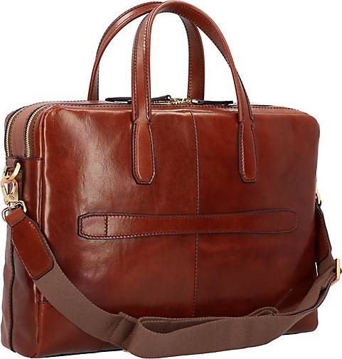 The Bridge Vespucci Aktentasche Leder 41 cm Laptopfach