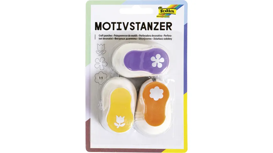 folia Motivstanzer Ganzjahresmotive sortiert