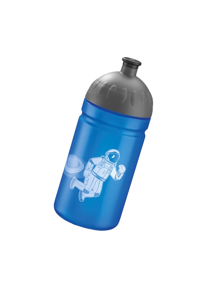 Step by Step Trinkflasche, 0,5 l, für Kindergarten und Schule in Star Astronaut Cosmo, Blau günstig kaufen 18,5 cm