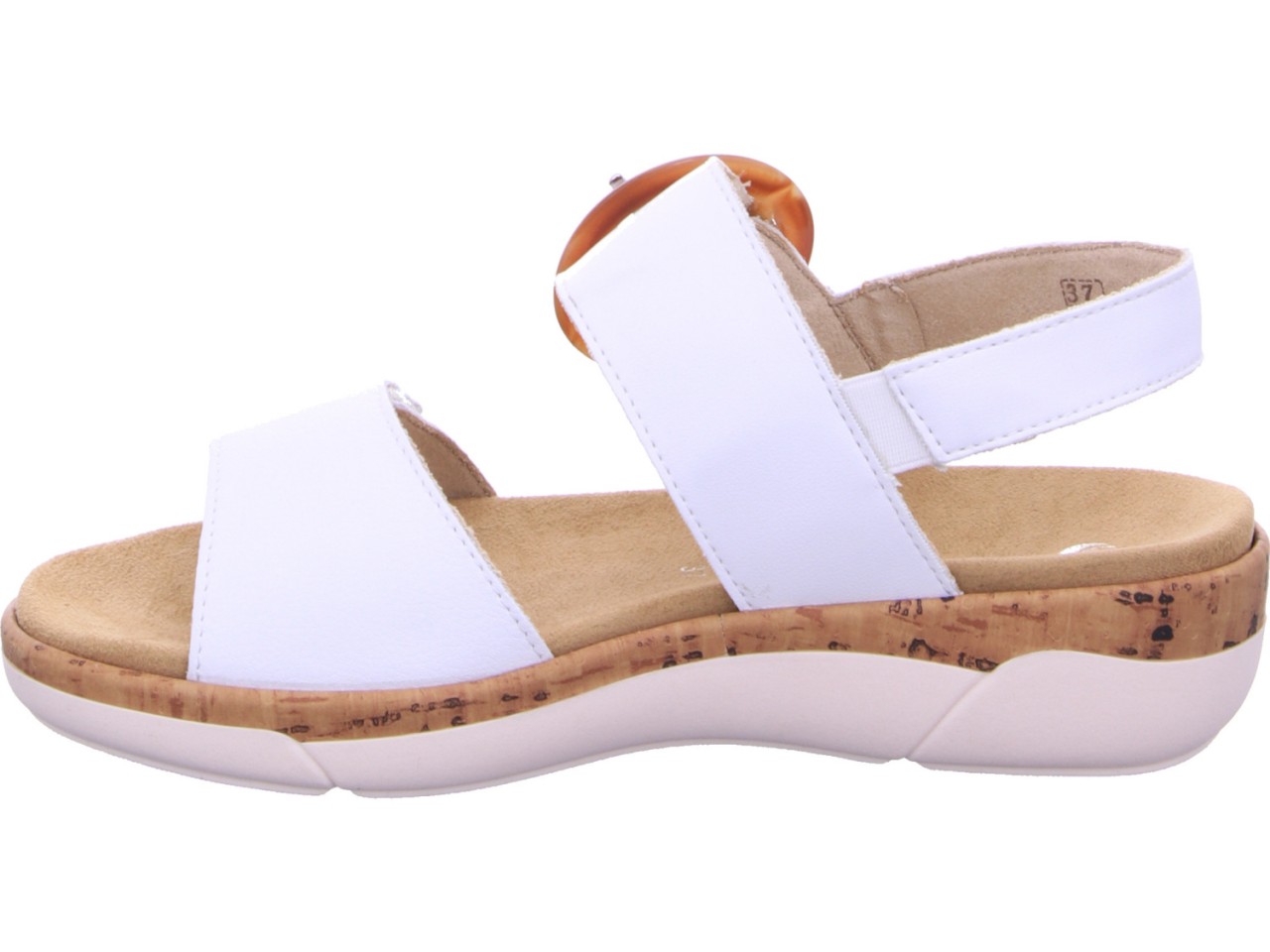 REMONTE Komfort Sandalen weiss