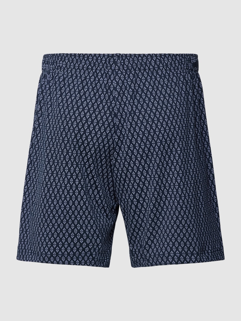 Boxershorts mit Label-Detail im 2er-Pack in marineblau