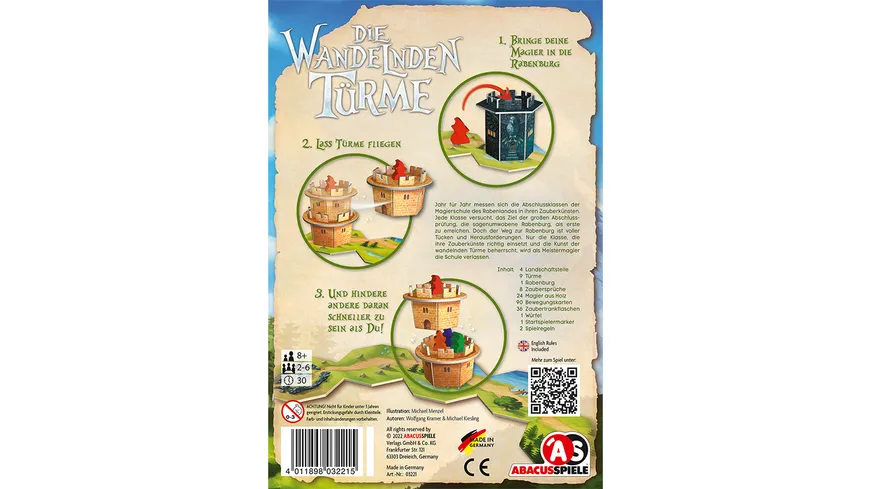 ABACUSSPIELE Die wandelnden Türme 03221