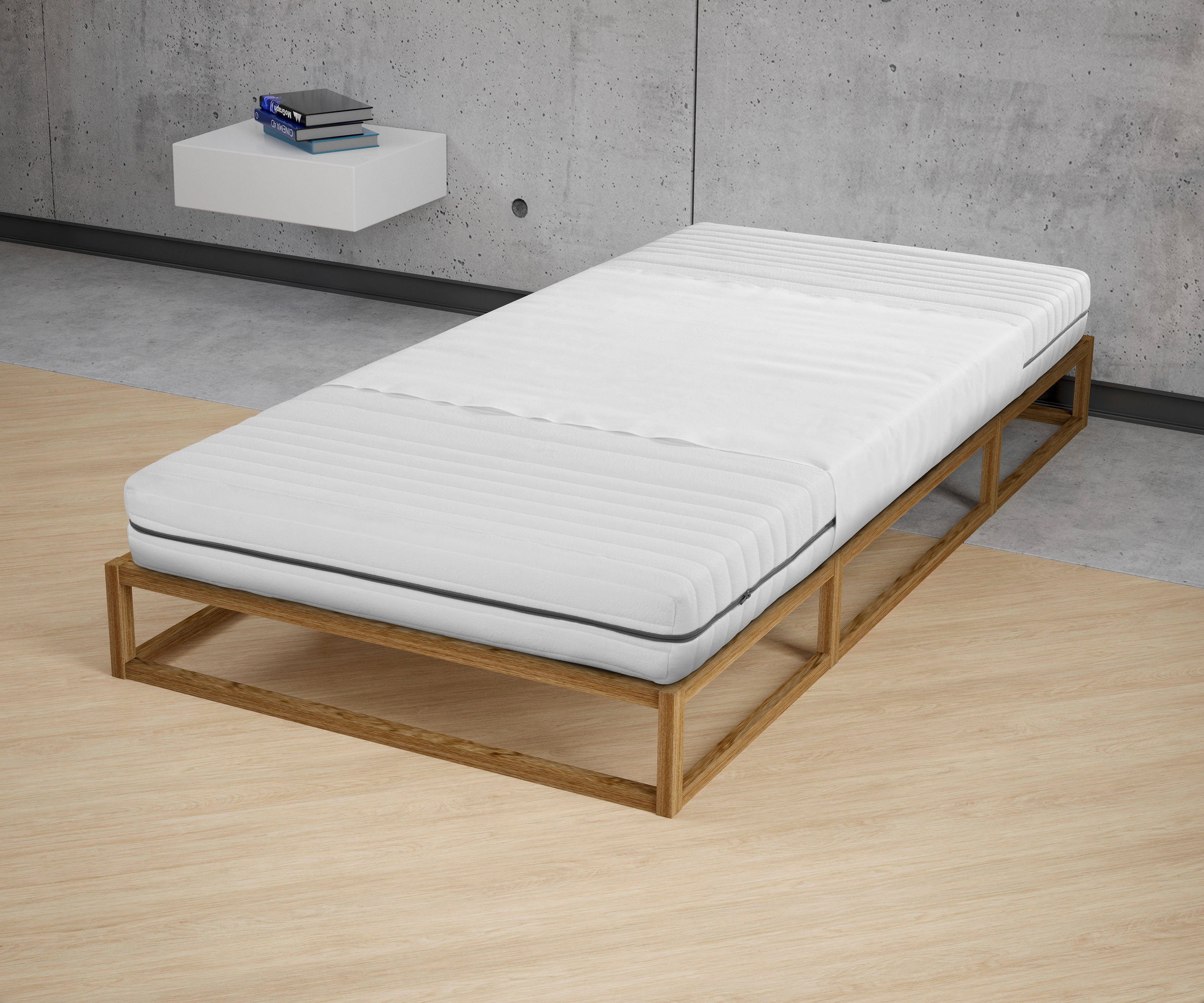 Matratzenauflage Molton-Stecklaken, 3-lagig mit Silberausrüstung Biberna Sleep & Protect