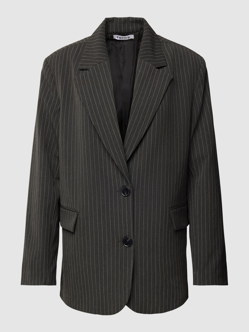Blazer mit Viskose-Anteil Modell 'Kainoa' in mittelgrau