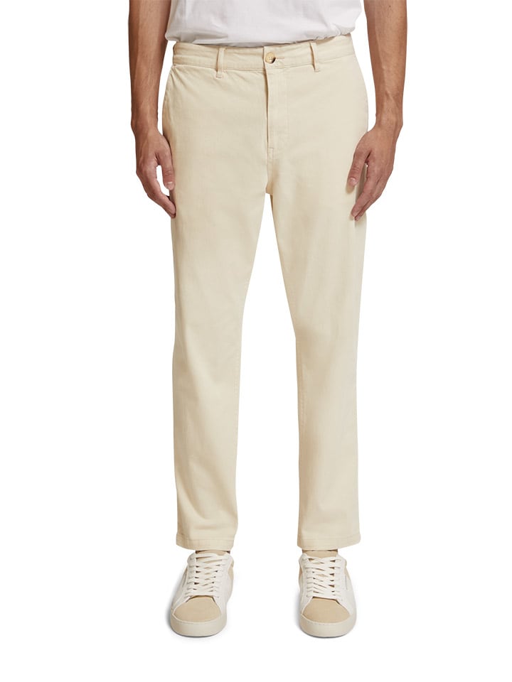 Scotch & Soda Chino in Creme günstig kaufen