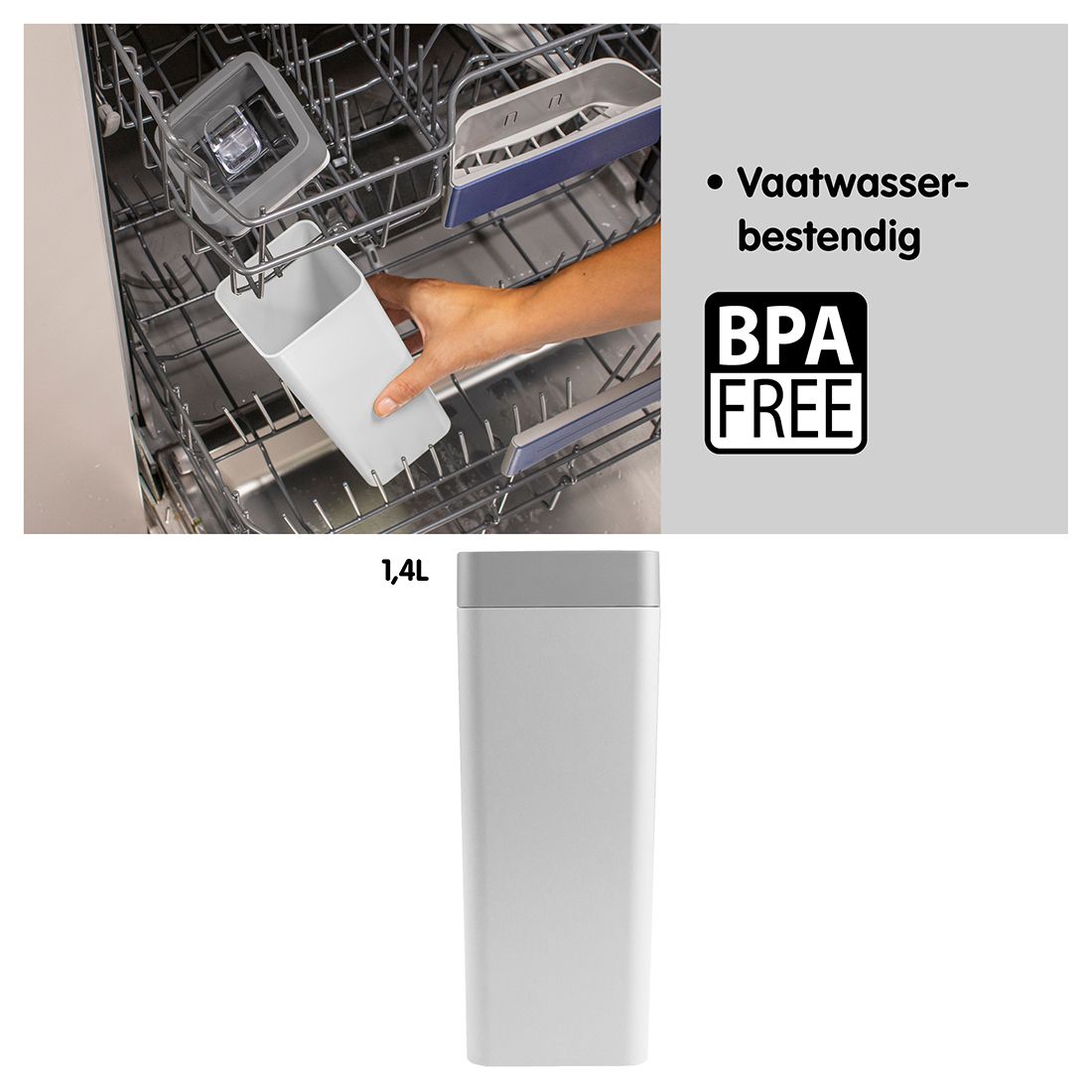 Sunware Sigma home 1,4 Liter 2er-Set Vorratsdosen