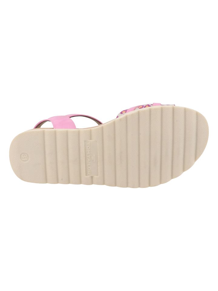 Tom Tailor Sandalen in Rosa günstig kaufen