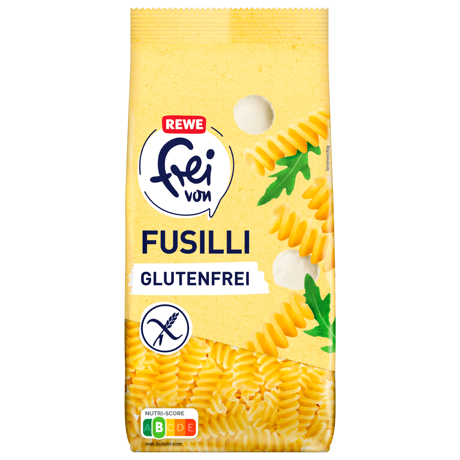 REWE frei von Fusilli glutenfrei 500g