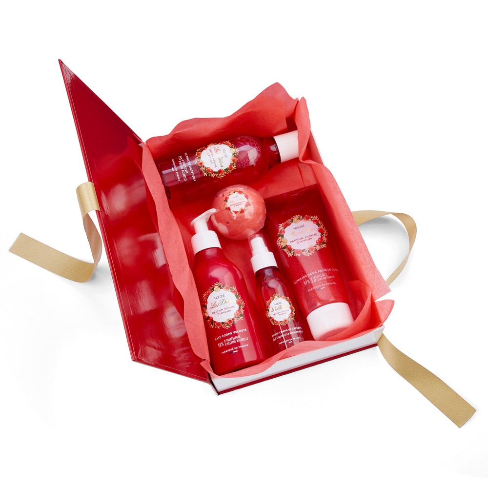 Nocibé Les Délices - Mon Livre de Beauté Coffret bain Pomme d'Amour