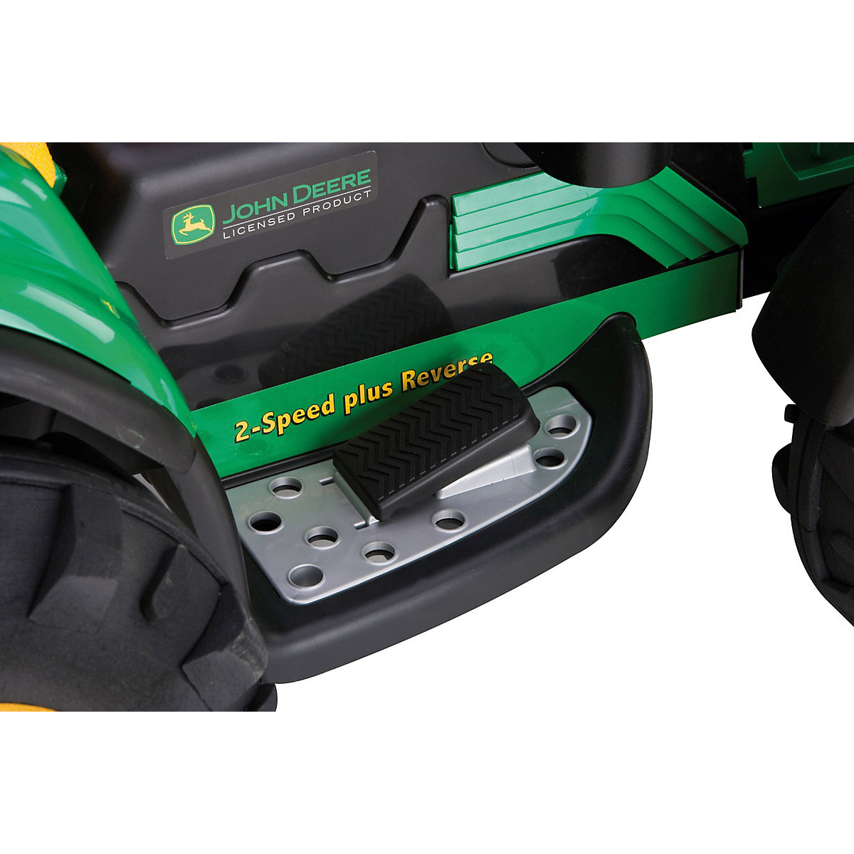 John Deere Elektrofahrzeug mit Anhänger 12V