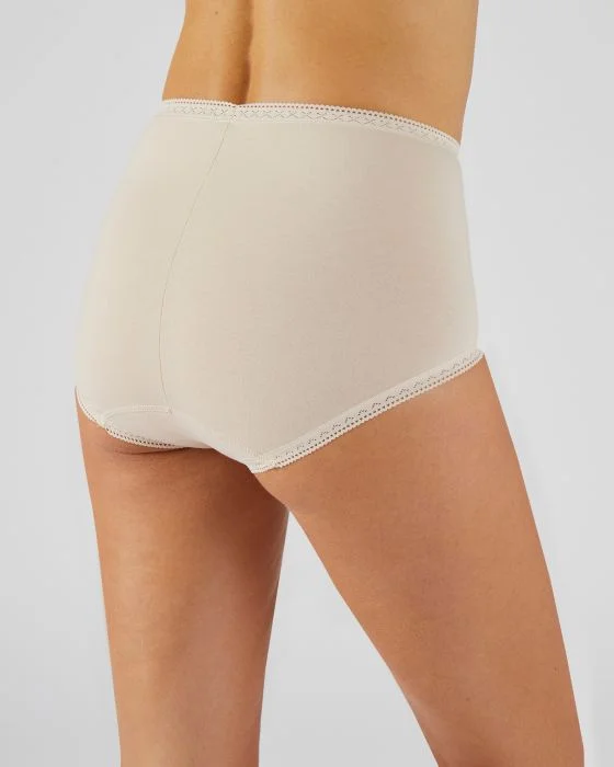 Culotte maxi, en coton strech