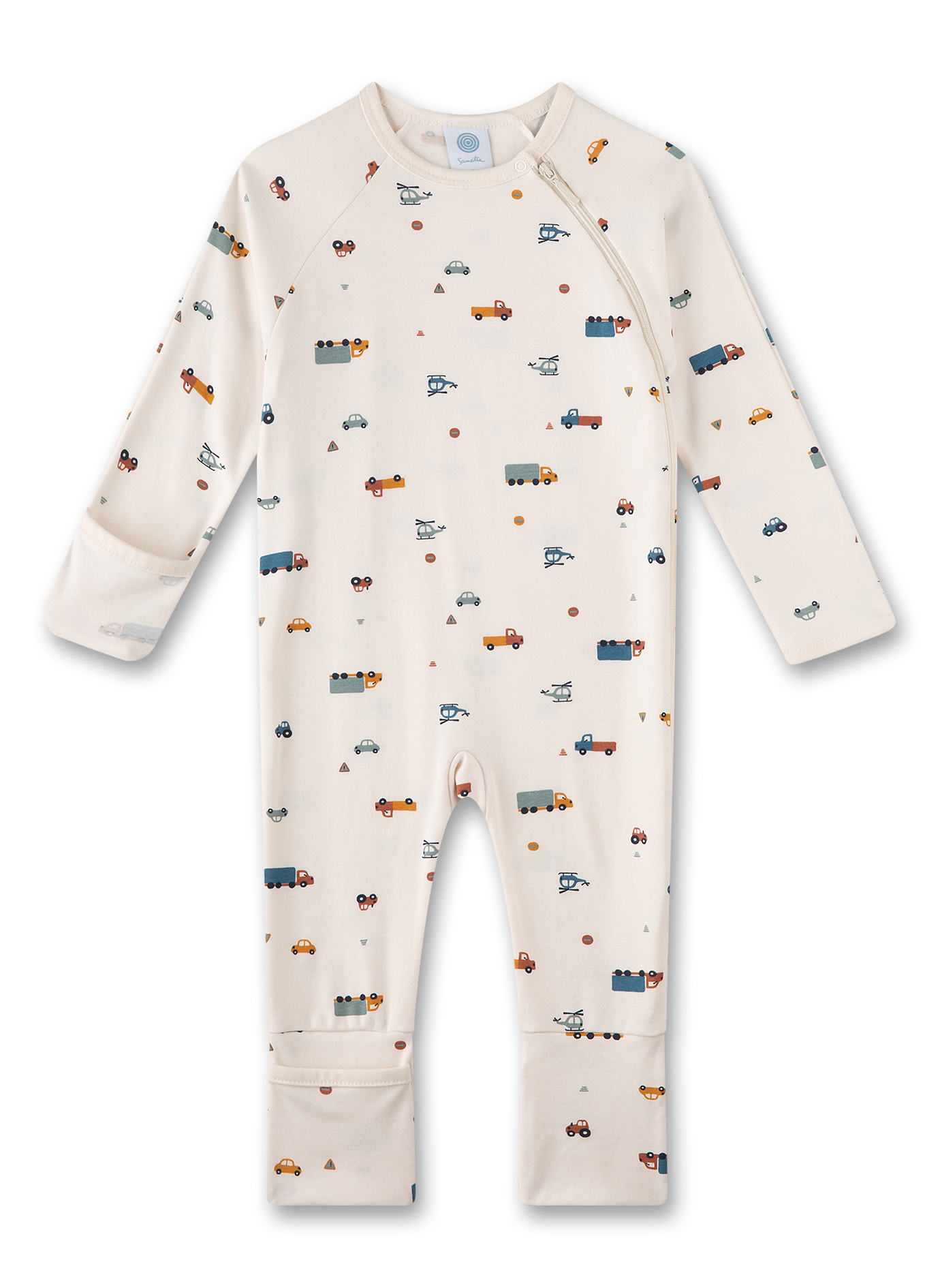 Jungen-Strampler Beige