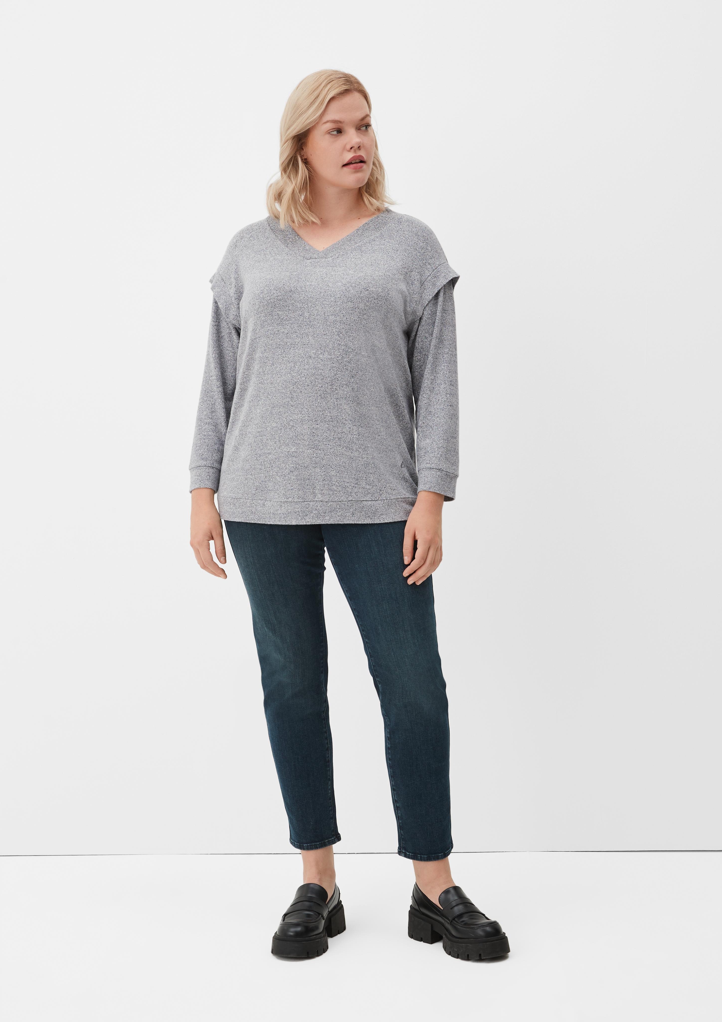 Longsleeve mit gelayerter Schulter  2121622-59W0