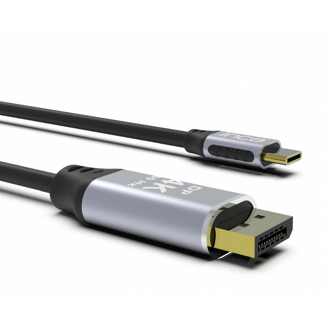 Inca 4K HDMI-Kabel: High-Definition Bildübertragung (60 Hz), Typ-C zu DisplayPort, Goldspitzen