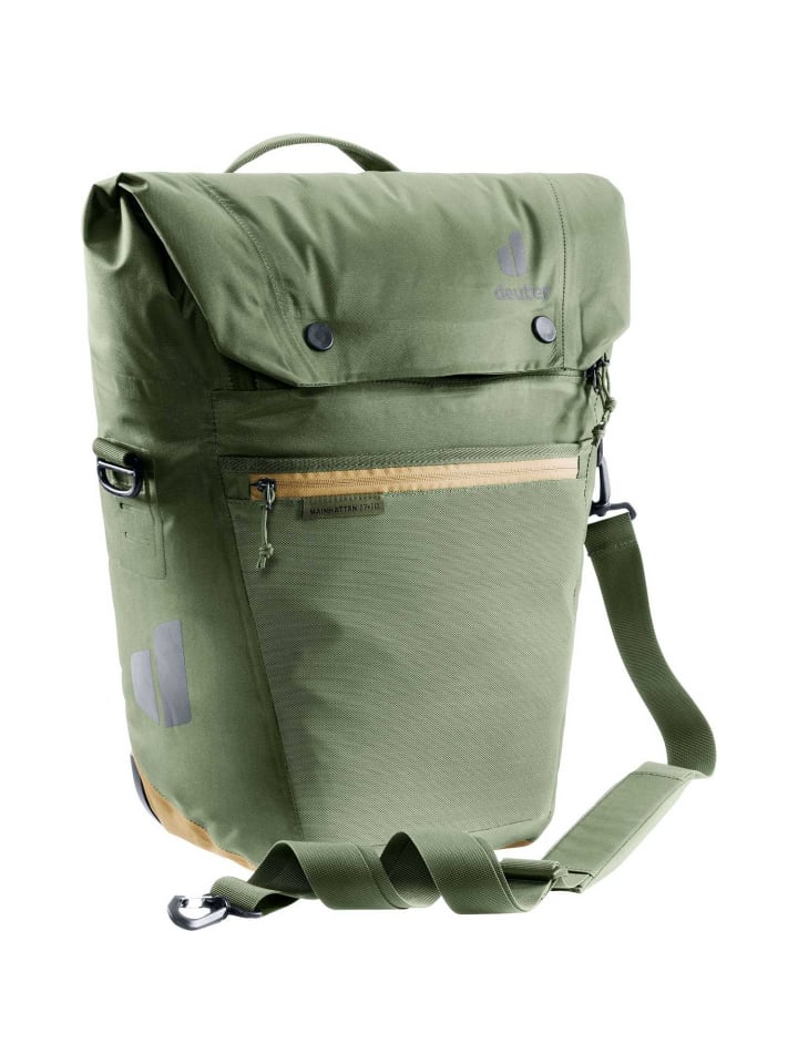 Deuter Fahrradtasche Mainhattan 17 10 khaki-clay in Grau günstig kaufen onesize