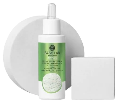 BasicLab Esteticus serum protiv mitesera s azeloglicinom 5% i BHA 1% 15ml