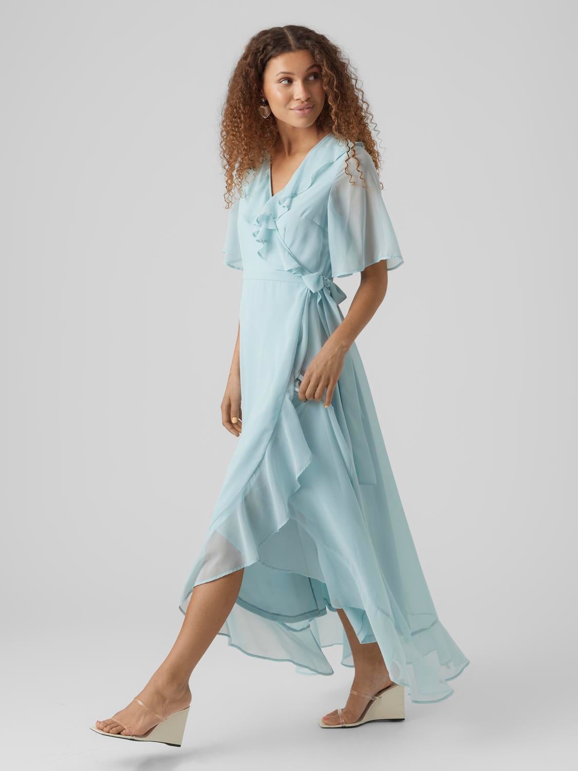 VMSILLE Langes Kleid