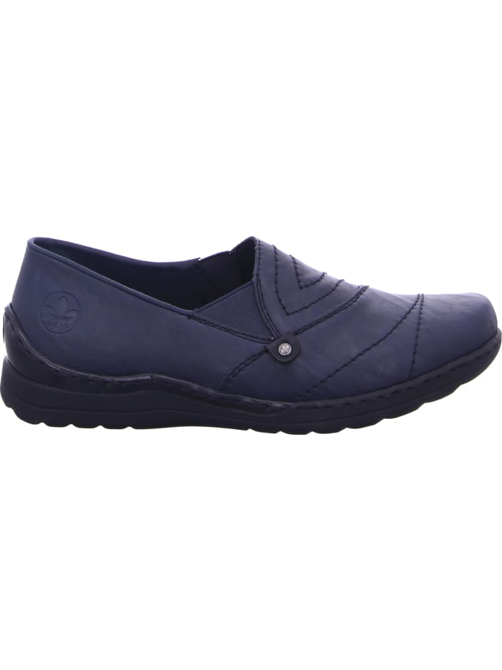 rieker Slipper in blau günstig kaufen