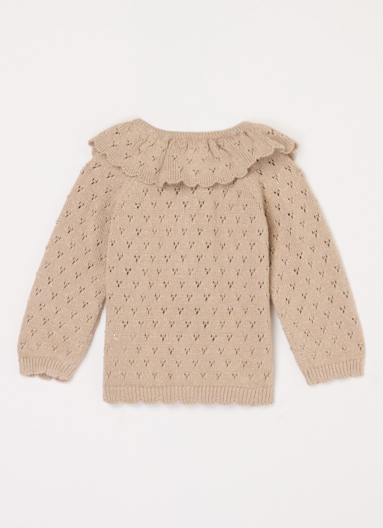 Konges Sløjd Holiday - Cardigan gros din tricot cu lurex